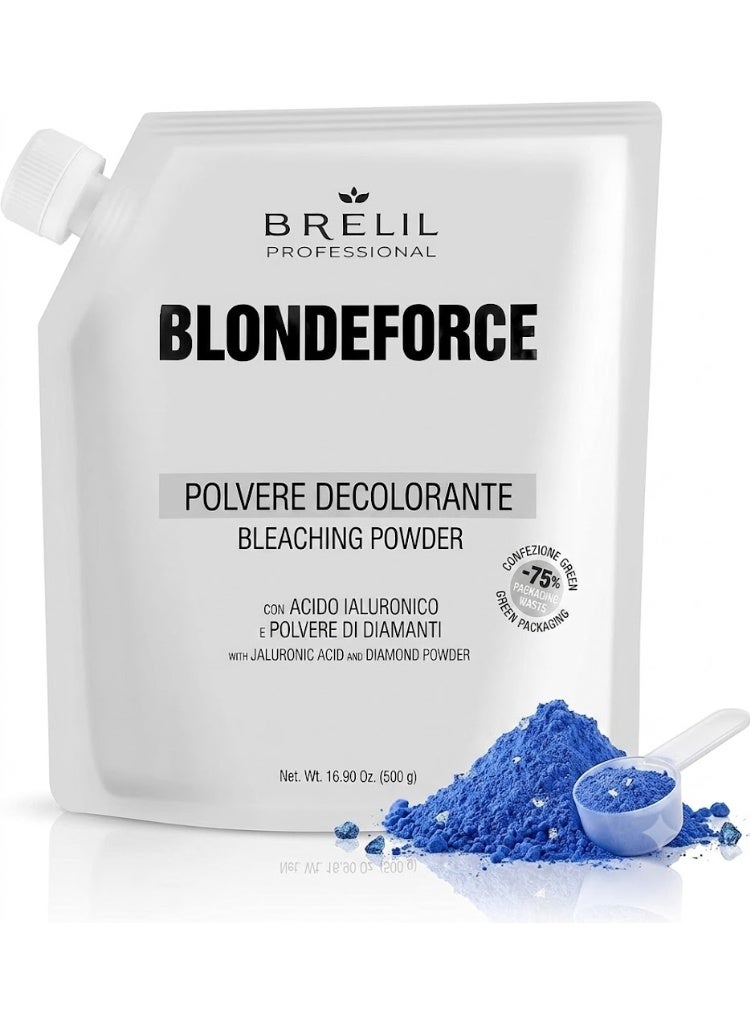 BRELIL BLONDEFORCE POLVERE DECOLRANTE BLEACHING POWDER 500 ML - Image 1