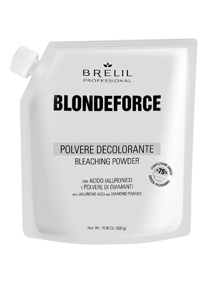 BRELIL BLONDEFORCE POLVERE DECOLRANTE BLEACHING POWDER 500 ML - Image 2