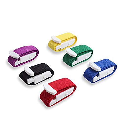 Ewinever 6Pack Tourniquet Elastic First Aid Quick Release Medical Sport Emergency Buckle Band