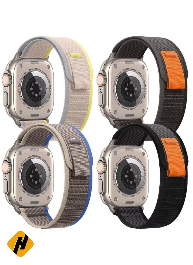 HuHa - Apple Watch Band Strap For Apple Watch Ultra 2/Ultra 49mm, Series 10 46mm, 9/8/7 45mm, SE2/SE/6/5/4 44mm, 3/2/1 42mm - Image 1