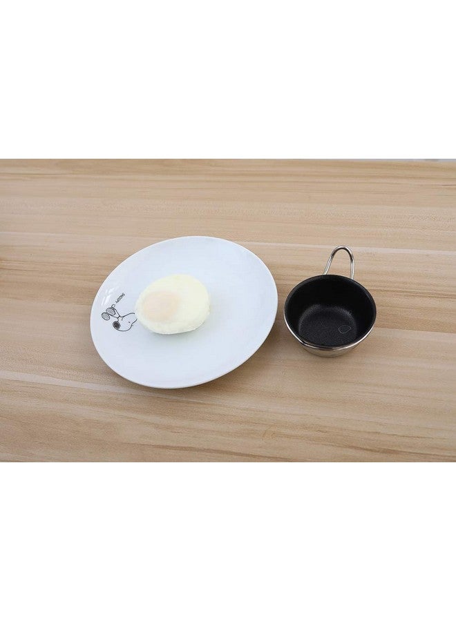 RUNZI Egg Poacher Pan - Stainless Steel Poached Egg Cooker - Perfect Poached Egg Maker - Induction Cooktop Egg Poachers Cookware Set with 6 Nonstick Large PFOA FREE Egg Poacher Cups and Silicone Spatula…  - Image 5