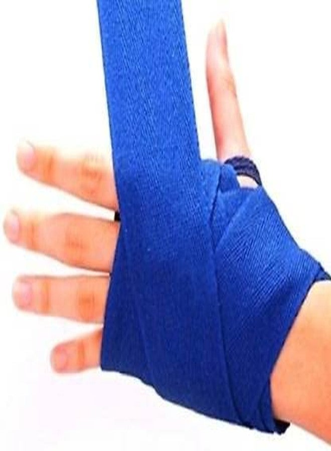 Forgesy Blue Boxing Hand Wrap Cotton (108 inches) - Image 2
