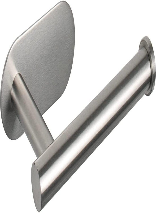 XINYUEST Toilet Roll Holder Wall Mounted - Stainless Steel Made Waterproof & Rust Resistant Self Adhesive Paper Towel Holder for Bathroom & Kitchen - Easy Installation Without Drilling - Image 1