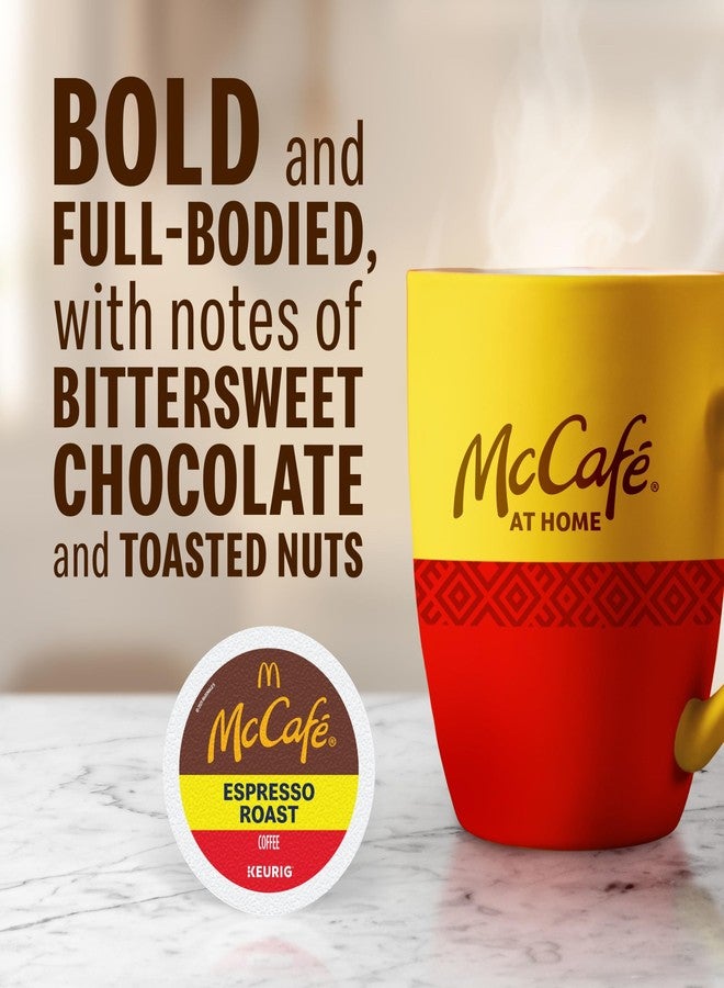 McCafe Espresso Roast Coffee, Keurig Single-Serve K-Cup Pods, 60 Count (6 Packs of 10), Dark Roast Made with Arabica Beans, Bold Flavor with Bittersweet Chocolate & Toasted Nut Notes - Image 4