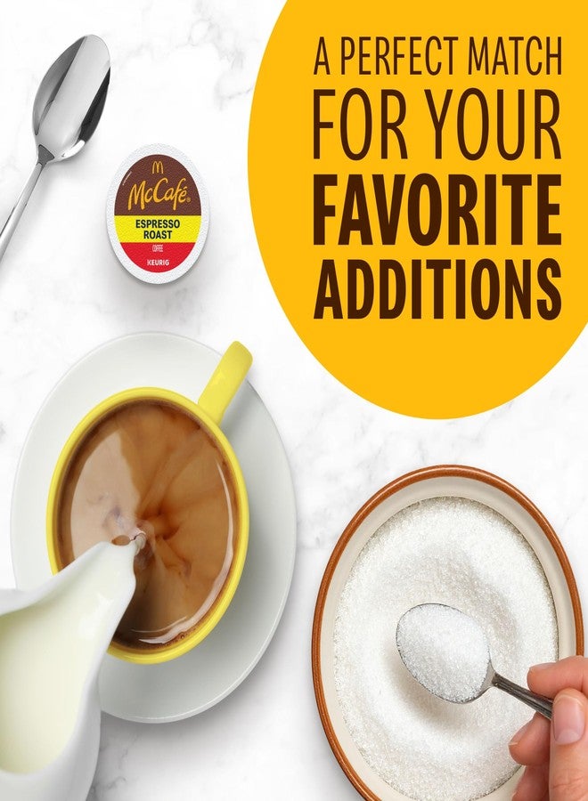 McCafe Espresso Roast Coffee, Keurig Single-Serve K-Cup Pods, 60 Count (6 Packs of 10), Dark Roast Made with Arabica Beans, Bold Flavor with Bittersweet Chocolate & Toasted Nut Notes - Image 5
