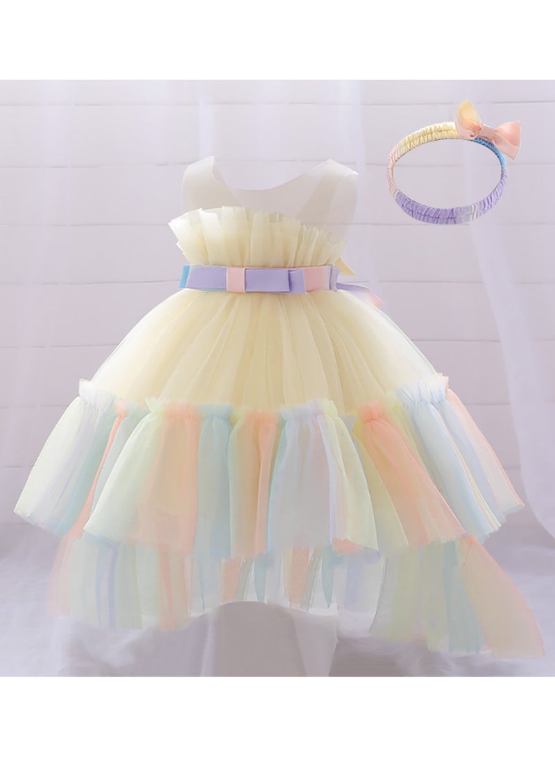 D'Daniela Tulle Rainbow Dress - Image 2