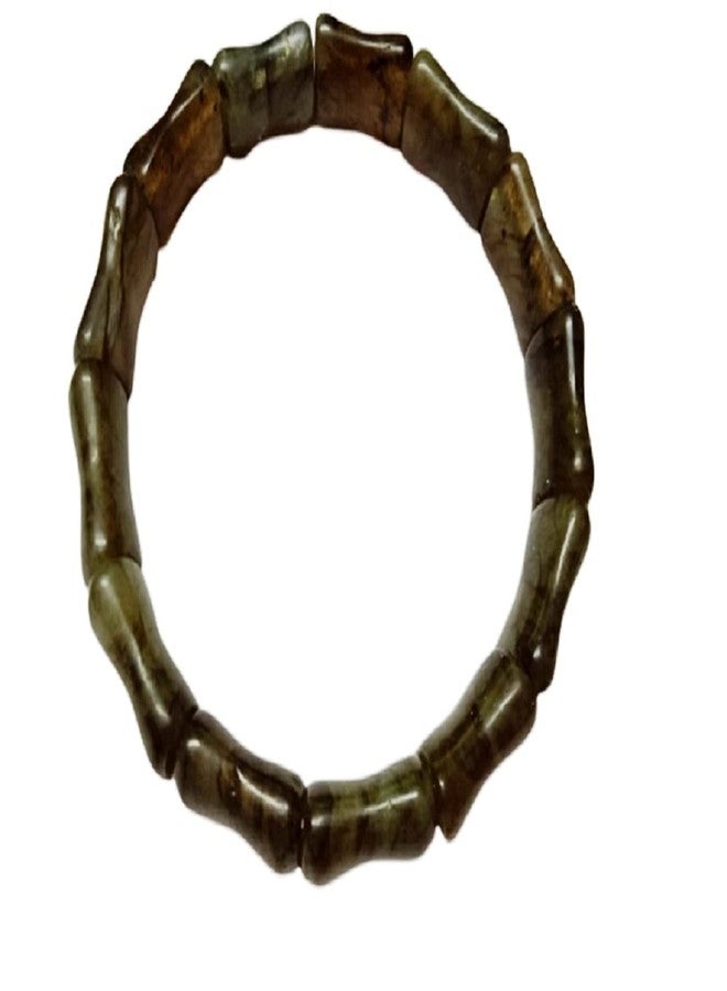 Numeroastro Natural & Original Labradorite Bracelet For Men & Women (Stretchable) (1 Pc) - Image 3