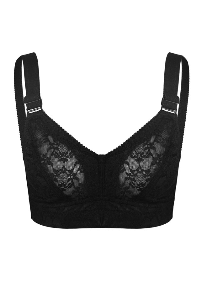 Lasso Super Support Bra Cup D With Lace For Women - Image 1