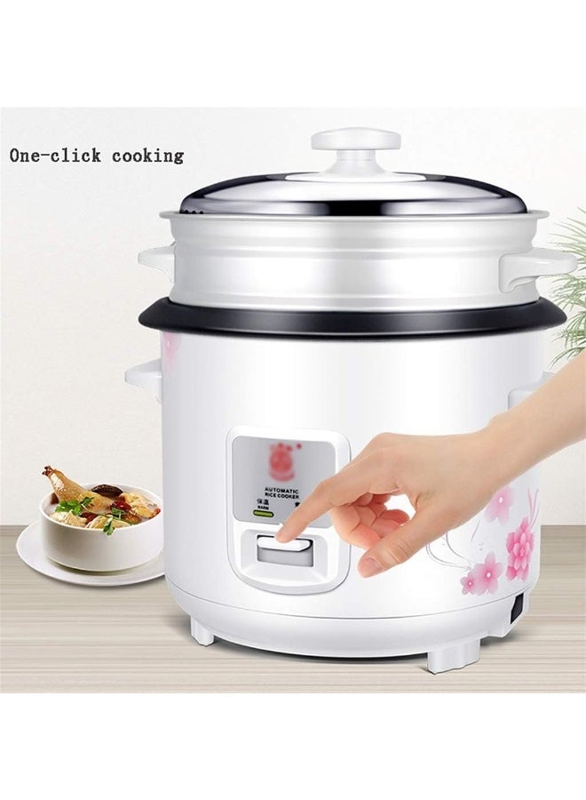 Olympia High Quality Olympia OE-737 Electric Rice Cooker 3 in 1 Multi Functional 2.5L Capacity Cooker with Steamer Tray and Warm Feature Durable Non Stick Inner Pot Easy Cooking Solution for Rice Soup Vegetables and More Everyday Kitchen Appliance - Image 3