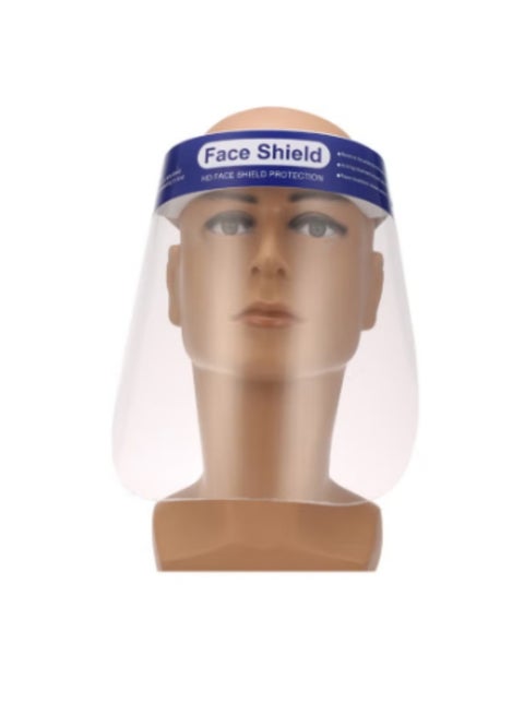 Reusable Face Shield Clear 32x6x27centimeter