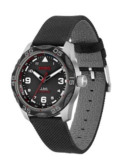 HUGO BOSS Men's Analog Round Shape Nylon Wrist Watch 1530330 - 42 Mm  - Image 1