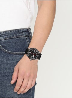 HUGO BOSS Men's Analog Round Shape Nylon Wrist Watch 1530330 - 42 Mm  - Image 4