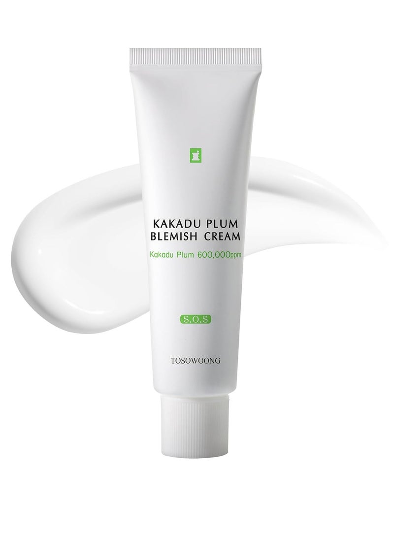 Tosowoong Kakadu Plum Blemish Cream, Dark Spot Remover for Face Cream, Kakadu Plum 600,000ppm, Niacinamide, Adenosine, Betaine, Dark Spot Corrector, Vitamin C, Korean Skin Care, 50g, 1.76 oz.  - Image 1