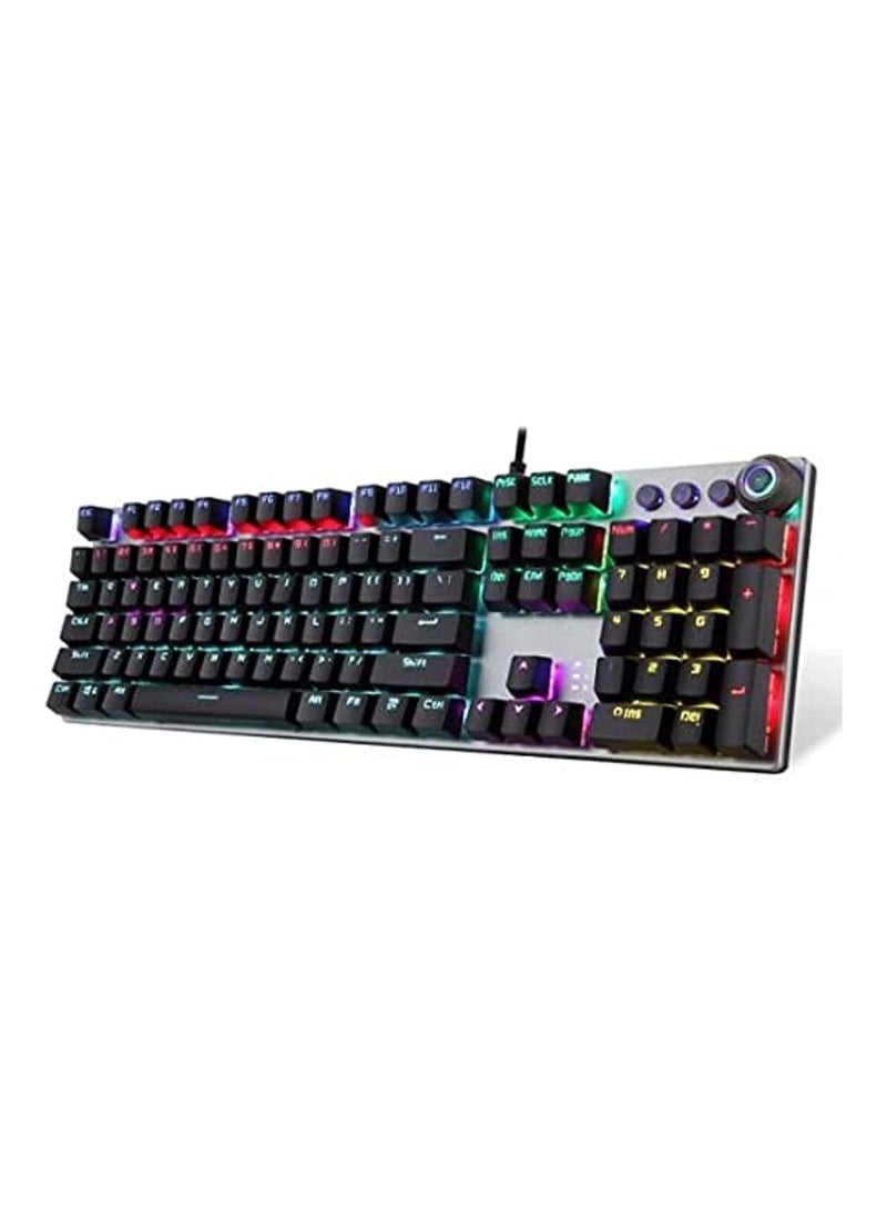 Multicolor Mechanical Gaming Keyboard F2058 with USB Connection 