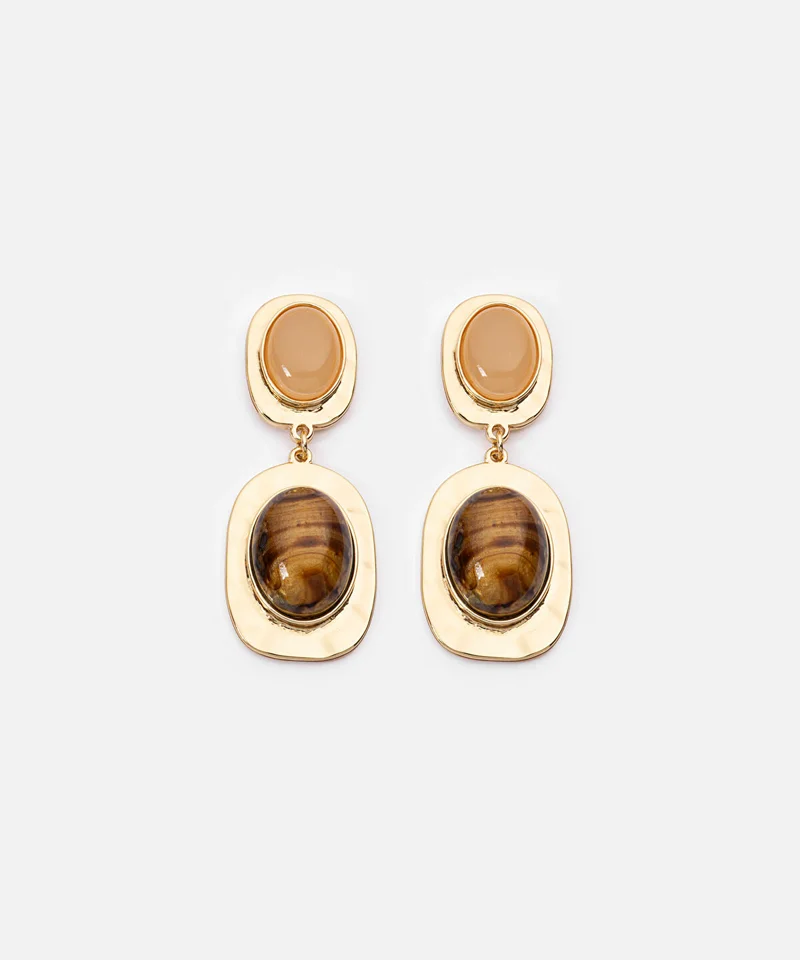 ابيكول Dangling Resin Earrings