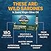 Wild Planet أسماك سردين برية من Wild Planet بزيت الزيتون البكر الممتاز مدخنة بخفة معلبة صيد بري مستدام غير معدل وراثياً كوشير خالية من الغلوتين 44 أوقية عبوة من 12 - Image 4