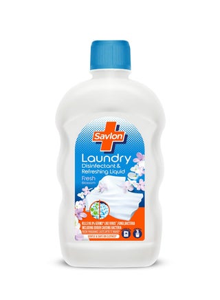 Savlon Laundry Disinfectant and Refreshing Liquid After Detergent Wash Fresh Blossom Fresh Fragrance Lasts Upto 72 hrs Gentle and Safe on Clothes No Bleach Kills Odour Causing Bacteria 500ml - pzsku/ZDE51CF4E66B03857713FZ/45/1746440643/ed7cacf5-54e2-4271-a260-2aece3d88427