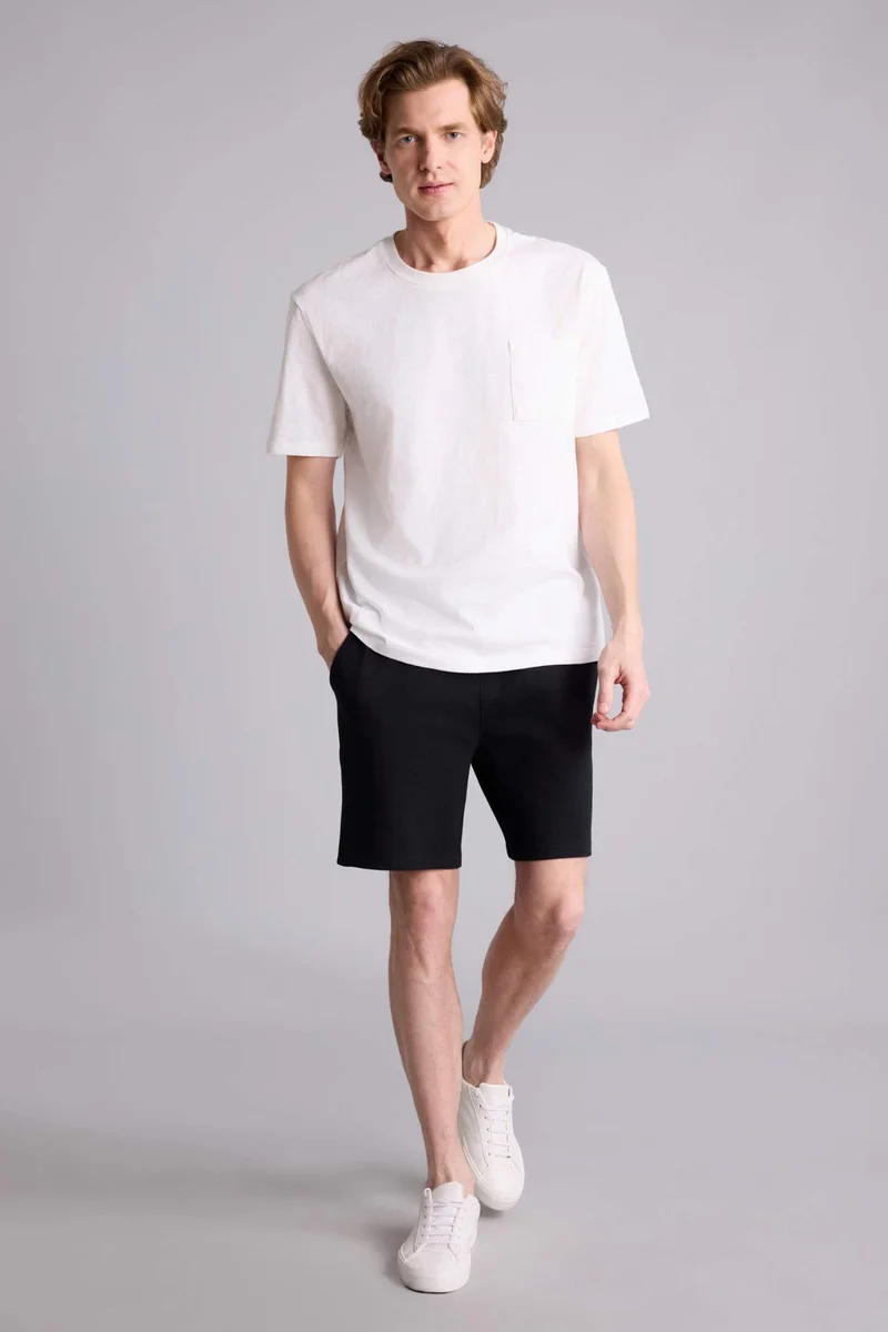 DeFacto Regular Fit Crew Neck Short Sleeve T-Shirt