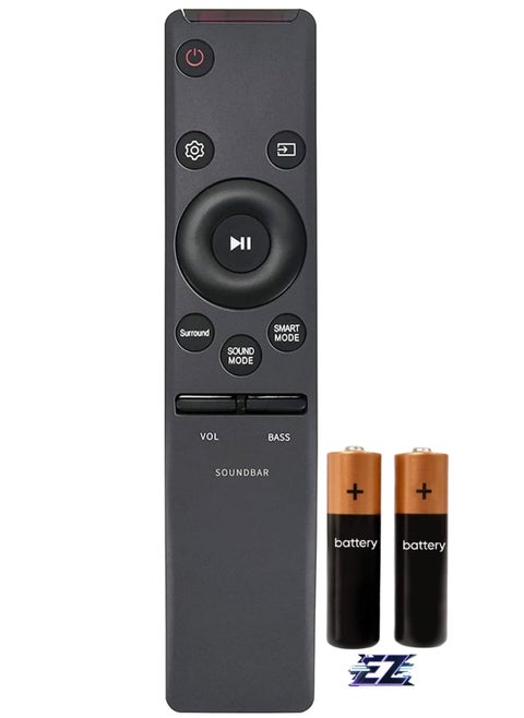 New AH59-02759A Replaced Remote Control Fit for Samsung Soundbar 2017 Sound+ Models HW-MS6500 HW-MS650 HW-MS550 HW-MS551 HM-MS650 HW-MS751 HW-MS650 HW-MS6501 HW-MS57C HW-MS750 HW-MS651/ZA with battery