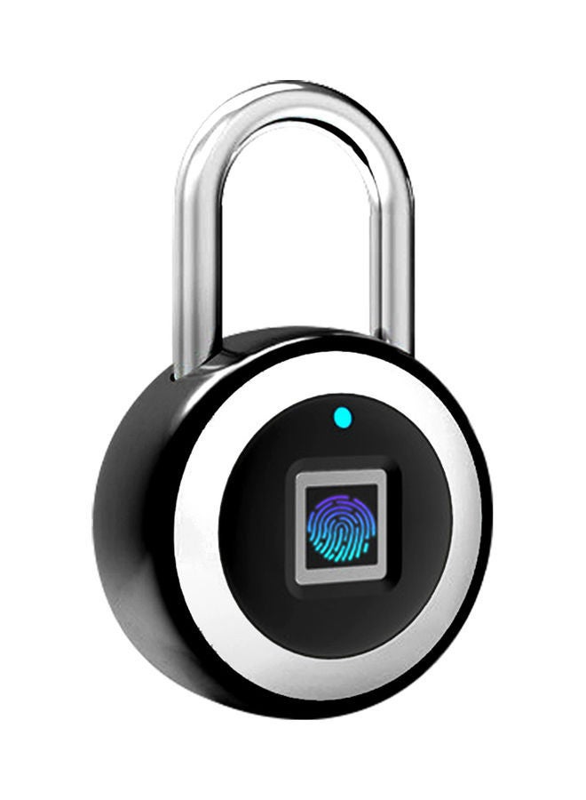 NIBEMINENT Smart Bluetooth Fingerprint Padlock Black  - Image 1