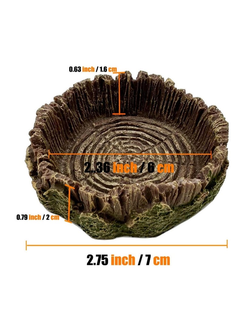 الواحة-TH شجرة باوباب اصطناعية لتزيين أحواض السمك، نباتات مائية، زينة صحراوية مصغرة، مصنوعة من الراتنج - Image 5