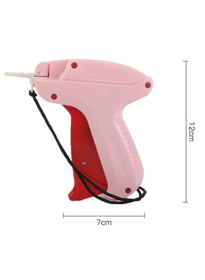 Ailily Fine Stitch Gun Stitchy Quick Clothing Fixer for Clothes,Micro Tagging Gun for Clothing with 5 Fine Needles & 1000 Pcs Fasteners,Mini Speedy Sticky Sewing Gun Hemming Tool (Pink) - Image 5