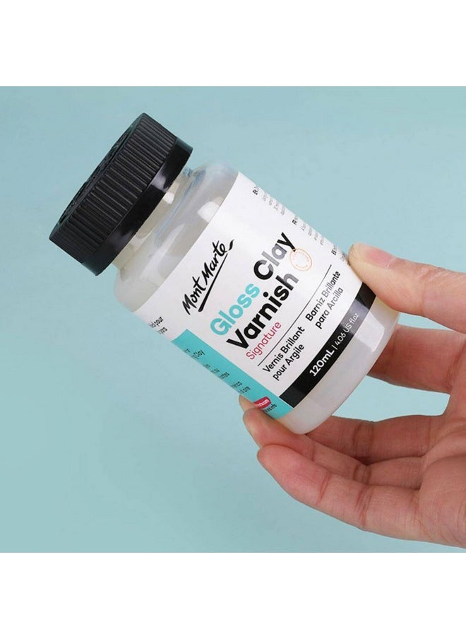 Mont Marte Mont Marte Clay Varnish Gloss 120ml  - Image 5