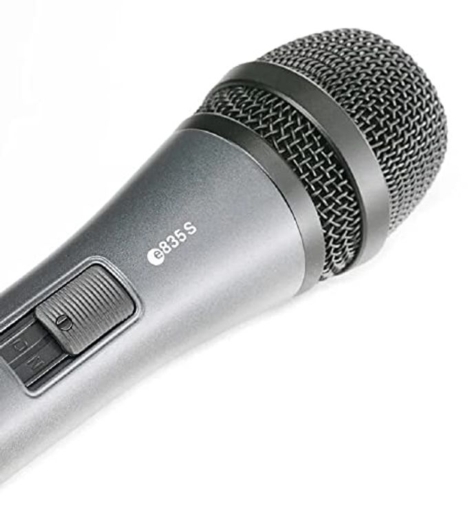 Sennheiser Pro Audio Sennheiser Professional E 835-S Dynamic Cardioid Vocal Microphone With On/Off Switch - Image 4