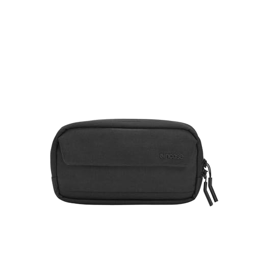 Incase Crosstown Sling. Compact, Durable Sling Bag with Weather-Resistant Woolenex, Crossbody or Hip Carry, Faux Fur-Lined Device Pocket, Easy Access Front Pocket - Black - Image 1