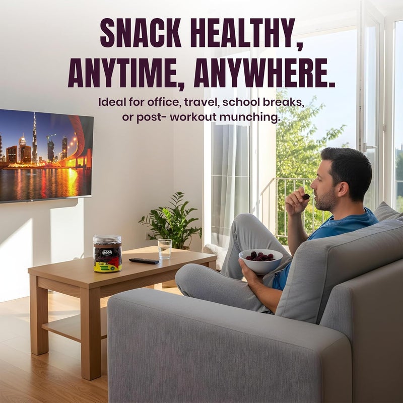 Karish Crunchy Bites Freeze Dried Blackberry | Dried Fruit | No Added Sugar, Great healthy Snack - Image 4