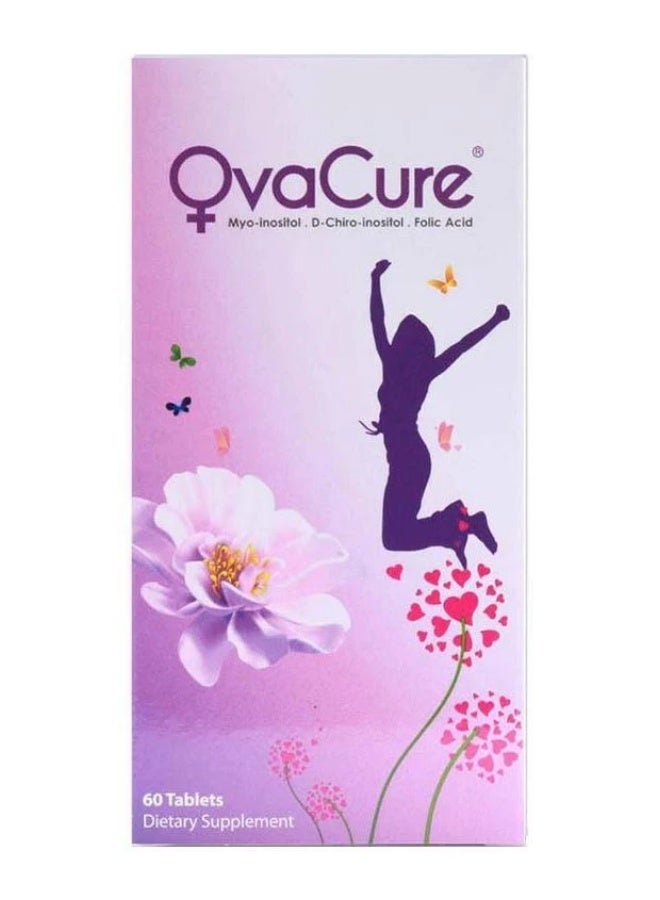 Ovacure Dietary Supplement for Women's Reproductive Health & Hormonal Balance - 60 Tablets