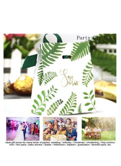 KASTWAVE 50 PCS Paper Candy Boxes, Party Gift Bags, Sweet Wedding Favour Boxes, Creative Paper Treat Boxes, Mori Party Packs Party Decorations for Birthday Party, Baby Shower, Wedding  - Image 4