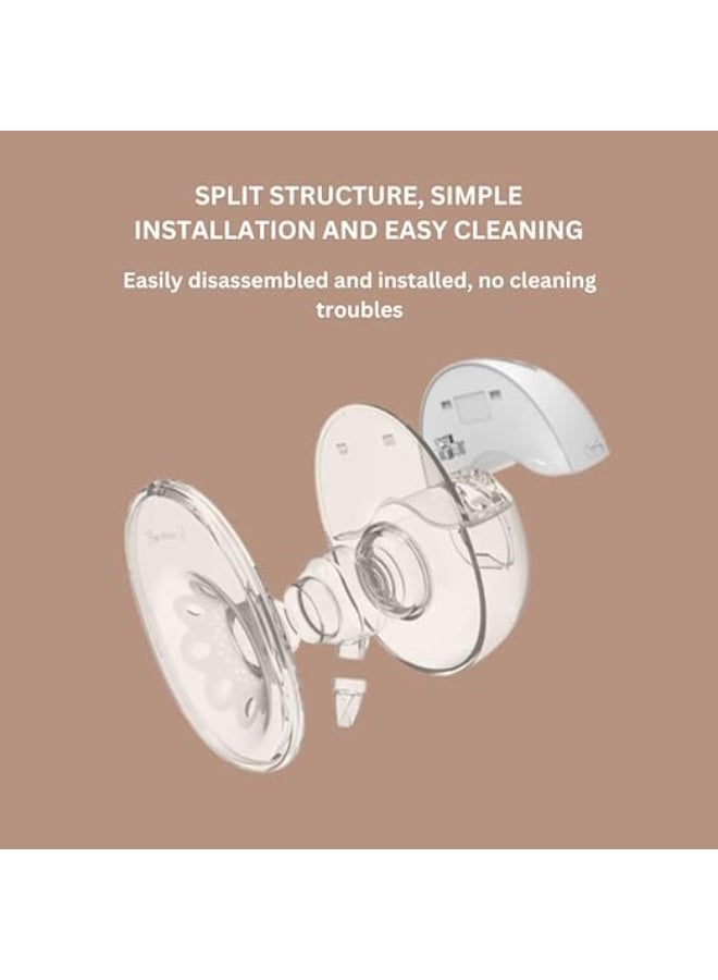 Portable hands-free electric breast pump – 4 modes and 12 suction levels with a soft cushion, rechargeable, convenient and easy to use for mothers - Image 4
