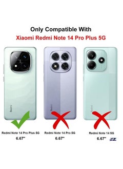 ELTRAZONE Xiaomi Redmi Note 14 Pro Plus 5G Case Cover – Soft TPU Premium Liquid Silicone Lightweight Shock Protective Case with Camera Protection for Redmi Note 14 Pro Plus 5G  - Image 2