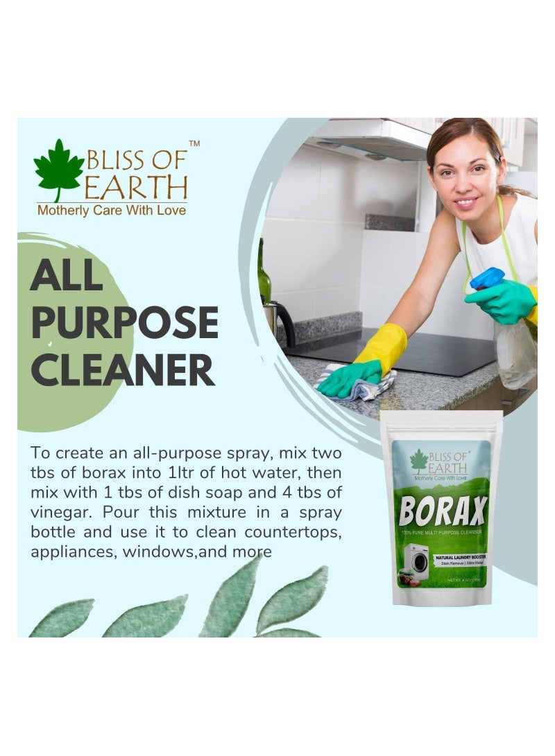 BLISS OF EARTH Bliss of Earth American Borax Detergent Booster Powder 113GM  - Image 4