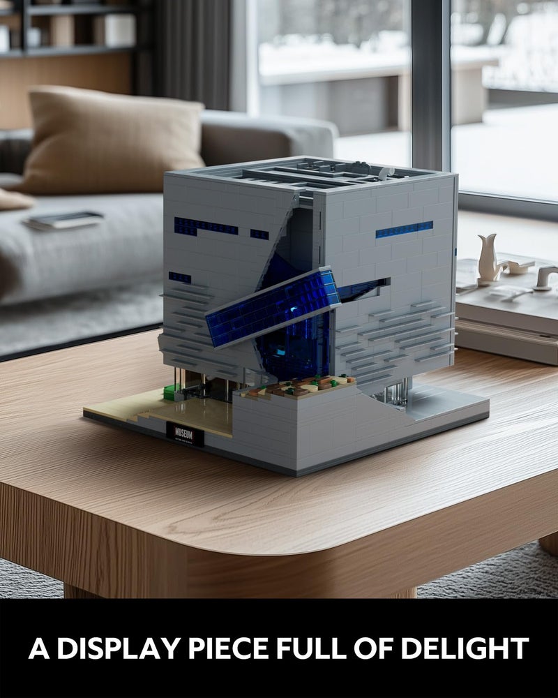 Nifeliz Museum of Nature and Science Building Set, Gift Idea for Lovers of Museums, Buildable Display Model, Addition to The Modular Buildings Collection (3373 PCS, NF10286) - Image 5