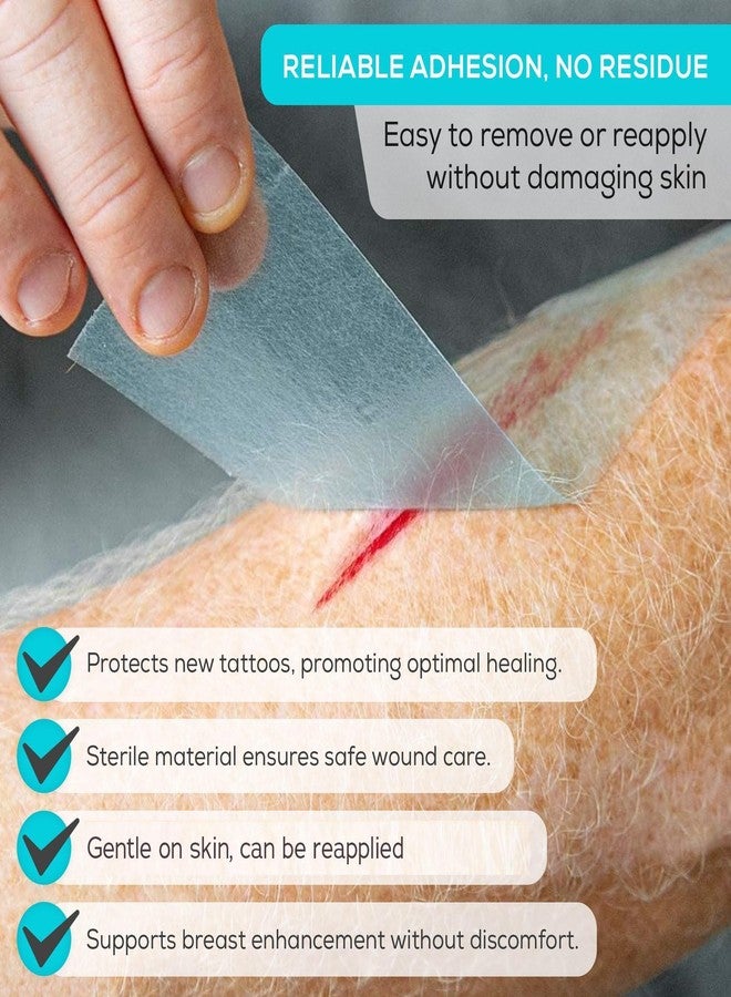 MedVance Silicone Tape 2" Wide Soft with Perforation and Cuttable (1 Pack, 5 Yards) - Image 4