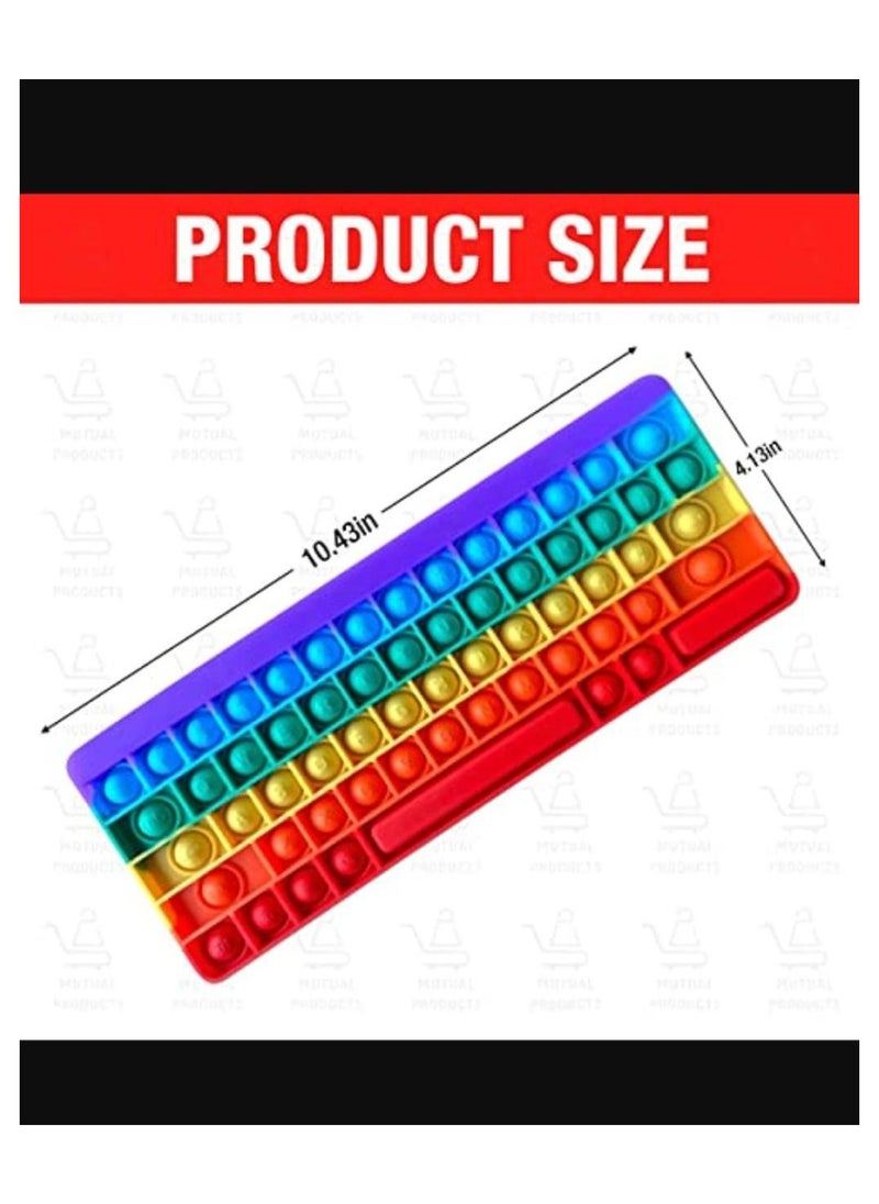 Pop & Play Keyboard Silicone Bubble Popper Toy
