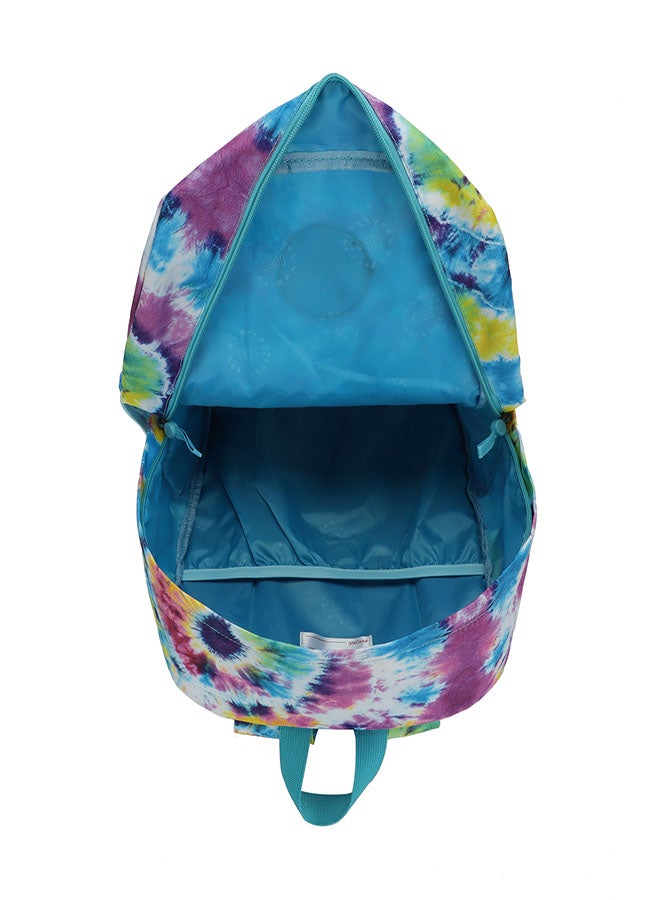 CUBS Tie Dyed Waterproof Kids 28L Backpack with zip closure Ideal for 6-12 years age group, Compatible with 15" Laptop - Image 4