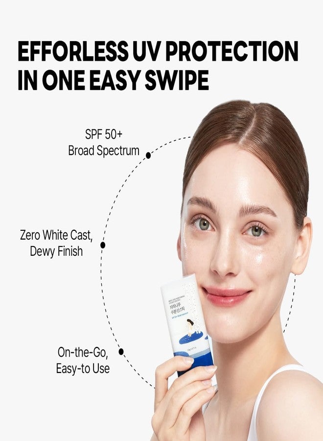ROUND LAB Birch Juice Moisturizing Sun Stick SPF 50 | Korean Sunscreen Stick for face and body, No White Cast, Outdoor & Travel-Friendly 0.67oz - Image 3