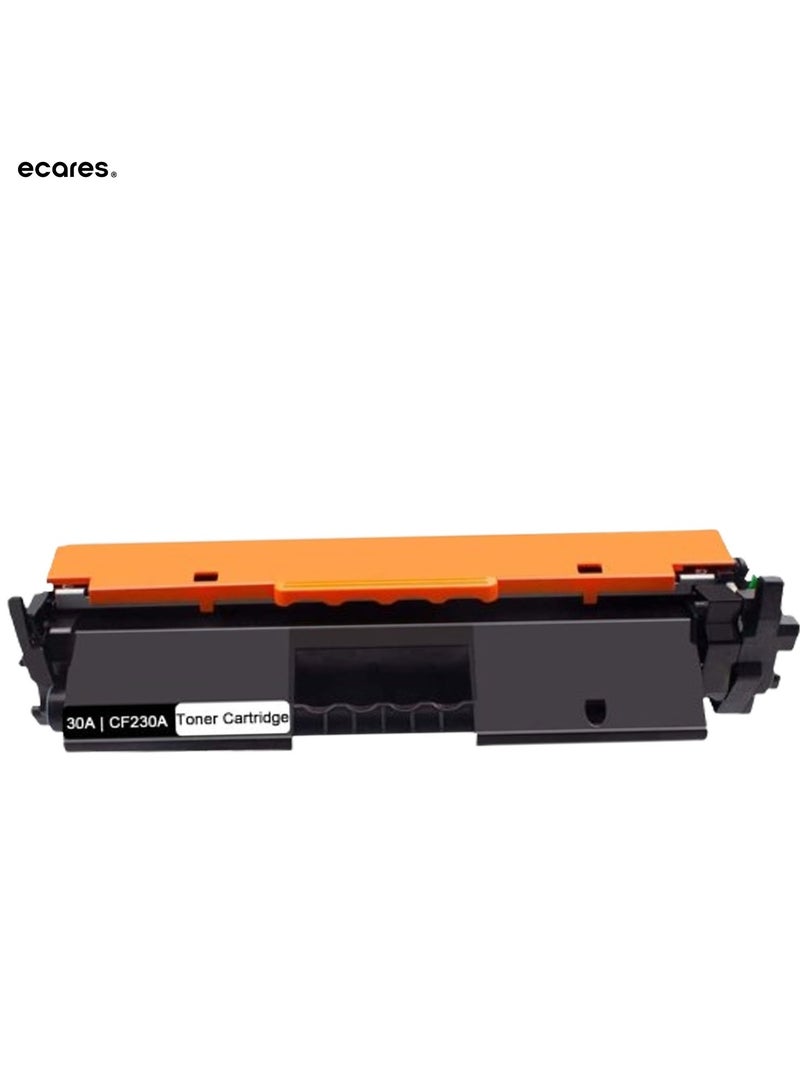 ECARES® Compatible Toner Cartridge Replacement for HP 30A CF230A use with HP Laserjet Pro MFP M227fdw M227fdn M227sdn Laserjet Pro M203dw M203dn M203d Printer (Black) - Image 1