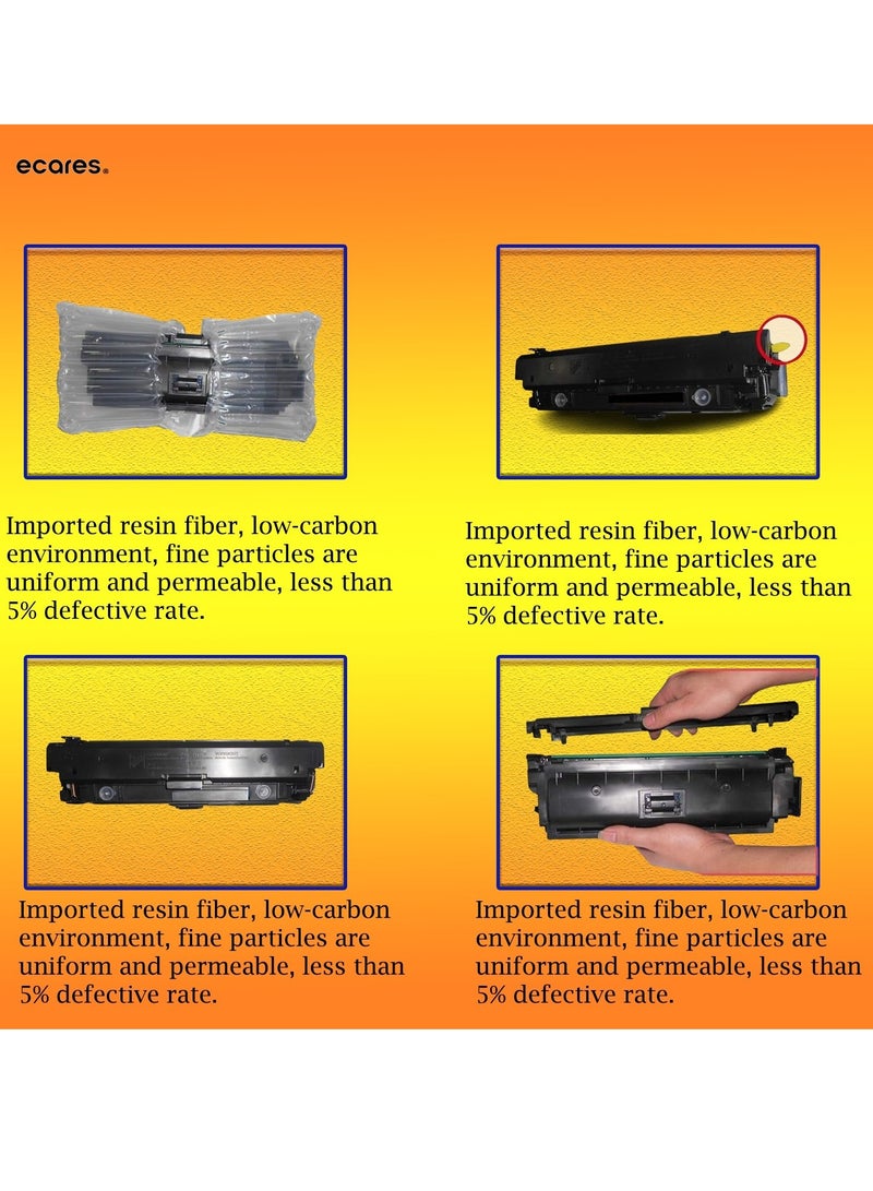 ECARES® Compatible Toner Cartridge Replacement for HP 30A CF230A use with HP Laserjet Pro MFP M227fdw M227fdn M227sdn Laserjet Pro M203dw M203dn M203d Printer (Black) - Image 3