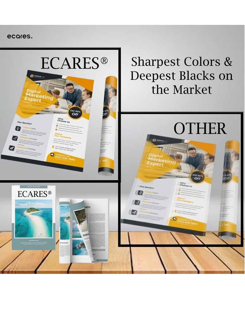 ECARES® Compatible Toner Cartridge Replacement for HP 30A CF230A use with HP Laserjet Pro MFP M227fdw M227fdn M227sdn Laserjet Pro M203dw M203dn M203d Printer (Black) - Image 2