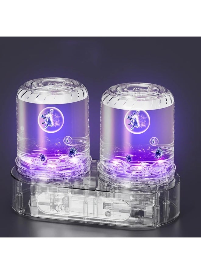 Portable Twin Tub Mini Washing Machine, 2L Double Cup Underwear & Socks Washer, USB Powered - Image 5