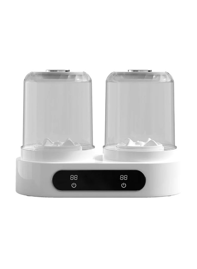 Portable Twin Tub Mini Washing Machine, 2L Double Cup Underwear & Socks Washer, USB Powered - Image 1