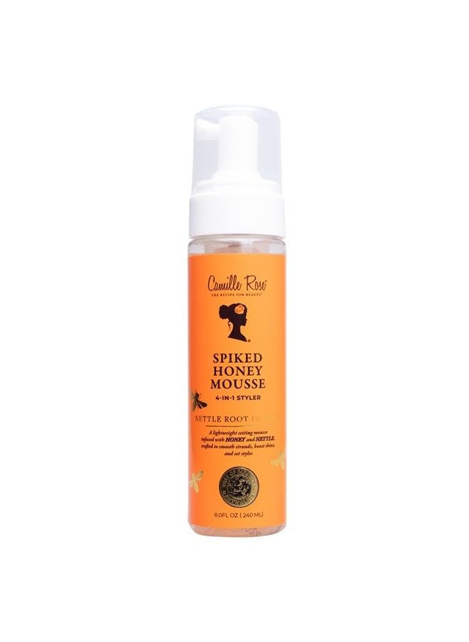 Camille Rose - Spiked Honey Mousse 4-in-1 Hair Styler to Define Curls and Hold Styles Into Place while Nourishing and Adding Shine | With Honey and Nettle Root - Image 1