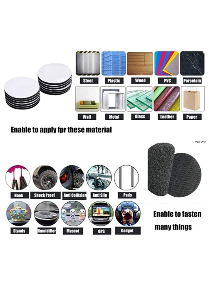 وسادات لاصقة متعددة الأغراض متعددة الألوان 20 قطعه - Image 4