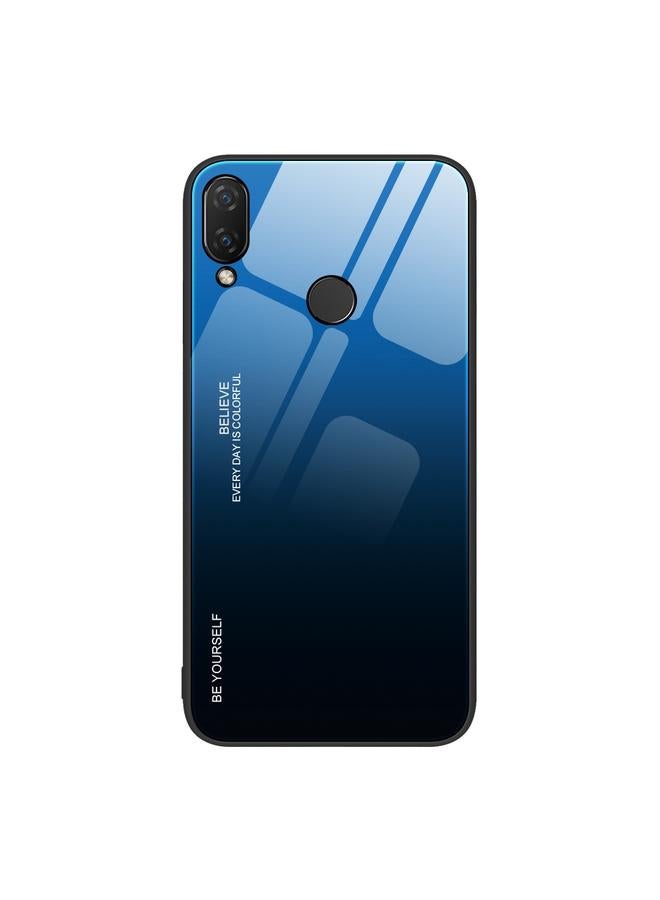 جرين تايجر جراب لهاتف هواوي نوفا 3i، زجاج متدرج الألوان - Image 1