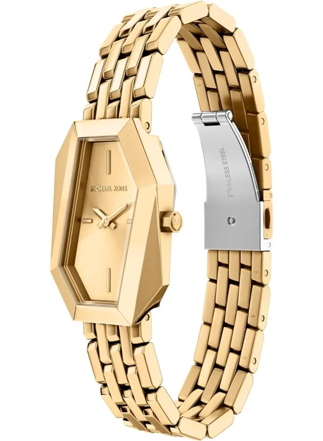 Michael Kors  MK7590 Analog Watch with Gold Plated Metal Bracelet for Women | Best Price UAE