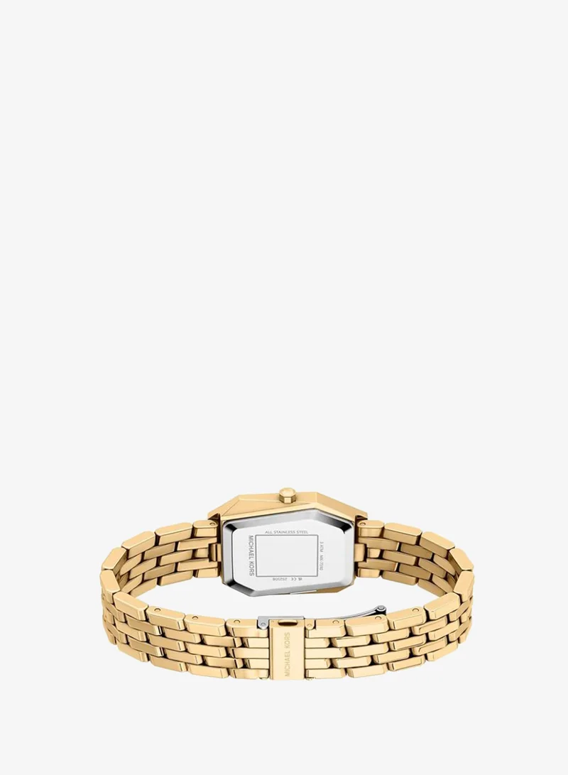 Michael Kors  MK7590 Analog Watch with Gold Plated Metal Bracelet for Women | Best Price UAE